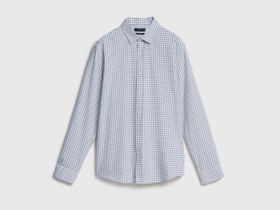 Рубашка в клетку, Белый