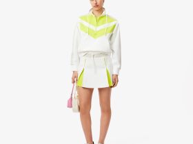 Женский свитшот Lacoste на молнии