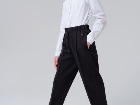 Брюки трикотажные для девочек