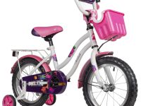 Детский велосипед Novatrack Tetris 14, год 2025, цвет Фиолетовый