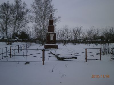 Братская могила партизан, погибших за власть Советов