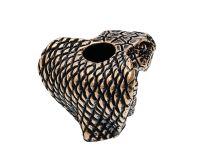 Бусина для темляка Кобра, бронза