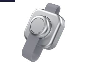 Беспроводное зарядное устройство WIWU Planeta Trio 15W 3 в 1 для iPhone/Apple Watch/AirPods (Wi-W031) (серебристый)