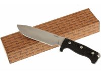 Нож с фиксированным клинком LionSteel M7 MS, сталь Sleipner, рукоять Black micarta