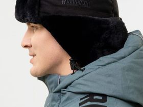 Шапка-ушанка Remington Disguise Black — до -30°C, утеплитель ProHeat