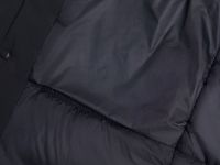 Утеплённая парка с капюшоном, Черный