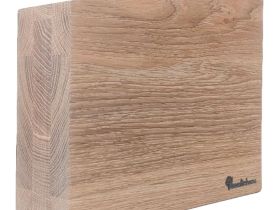 Подставка настольная магнитная для 8 ножей Woodinhome KS004SOW, дуб