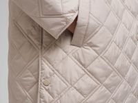 Стеганое пальто с искусственным утеплителем