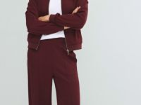 Трикотажные брюки, Фиолетовый