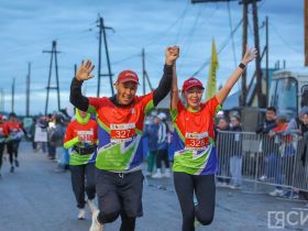 Около 700 участников. Впервые на Играх Манчаары провели массовый забег