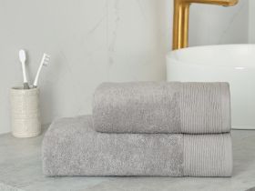Полотенце махровое Peloso, серое