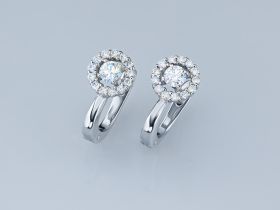 Серьги из белого золота э4712сг08184000