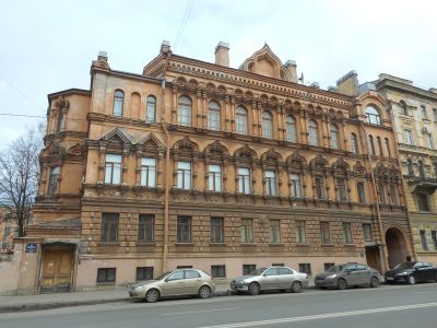 Благовещенское Синодальное подворье с двумя флигелями и оградой