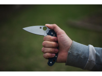 Складной нож Spyderco Manix 2 Lightweight Dark Blue, сталь Crucible CPM® S110V™, рукоять пластик FRCP, синий