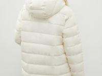 Утепленное пальто силуэта oversize