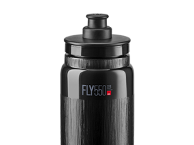 Велосипедная фляга Elite Fly Tex (прозрачный / розовый 550 мл)