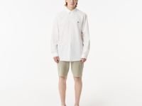 Мужская рубашка Lacoste из смеси хлопка и льна