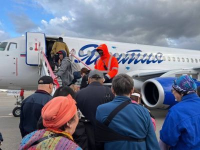 Состоялся первый рейс из Якутска в Алматы с пересадкой в Иркутске