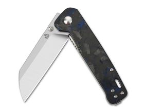 Складной нож QSP Penguin QS130-TBL, сталь D2, рукоять карбон