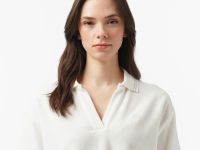Женское поло Lacoste