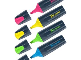 Набор текстовыделителей Berlingo "Textline HL300" 4 цв., 1-5 мм, европодвес