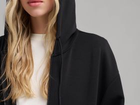 Свободная толстовка из трикотажа интерлок