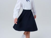 Юбка трикотажная "полусолнце"