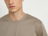 Футболка из хлопка прямого кроя