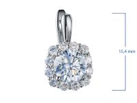 Серьги из белого золота э4712сг11231252