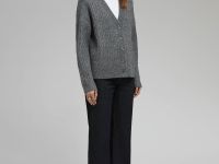 Кардиган с шерстью