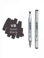 Маркер двухсторонний на спиртовой основе Sketchmarker Цвет Фиолетово черный