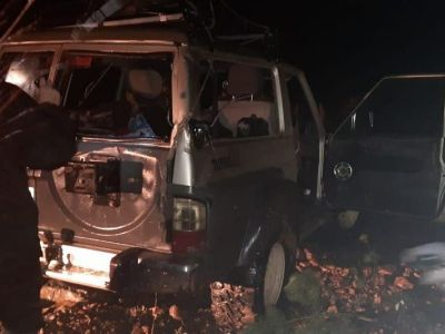 В Алданском районе утонул автомобиль с человеком