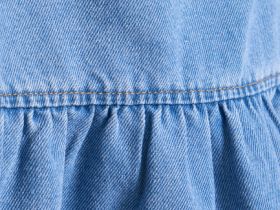 Джинсовый сарафан для девочек, Голубой