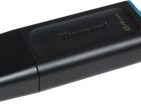 USB-накопитель Kingston DataTraveler Exodia 64 ГБ Чёрный