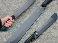 Мачете Fox Jungle, сталь X50CrMoV15, рукоять термопластик GRN, черный