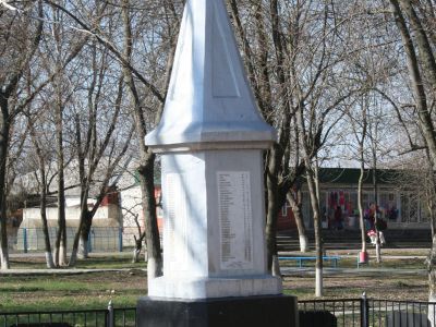 Братская могила красноармейцев