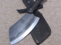 Тяпка Туристическая №1, сталь ХВГ, граб, Мастерская Ваулина