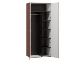 Распашной шкаф Монсон 2-90x222 Терракотовый
