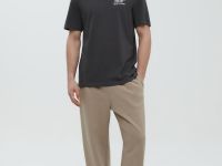 Футболка из хлопка с принтом