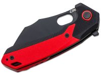 Складной нож CJRB Caldera, сталь AR-RPM9, рукоять G10, красный
