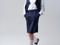 Комплект трикотажный для девочек: жилет, юбка