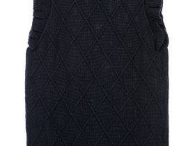 Жилет вязаный для девочки