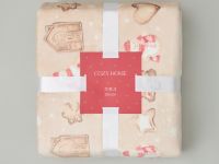 Плед Пряничный человечек/Gingerbread