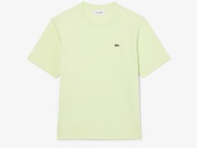 Женская футболка Lacoste свободного кроя из мягкого хлопка