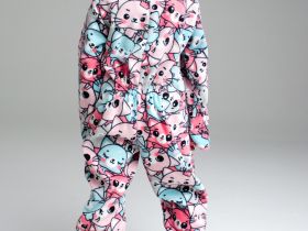 Комбинезон флисовый для девочки