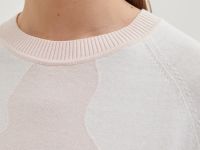 Джемпер свободного силуэта из хлопка