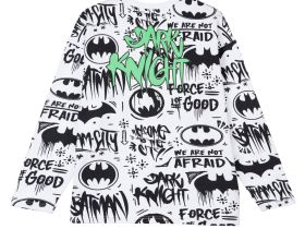 Фуфайка трикотажная для мальчиков (футболка с длинными рукавами)