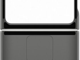 Клип-кейс Samsung Silicone Case Z Flip7 FE/Z Flip6 Cерый