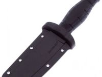 Нож с фиксированным клинком Cold Steel Mini Leatherneck Tanto, сталь 8Cr13MoV, рукоять кратон, черный