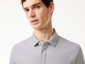 Мужское поло Lacoste PARIS стандартного кроя